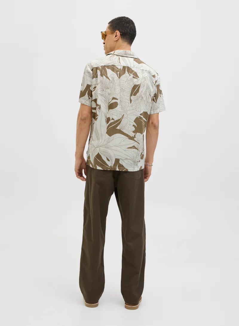 JACK & JONES Printed Short Sleeve Shirt