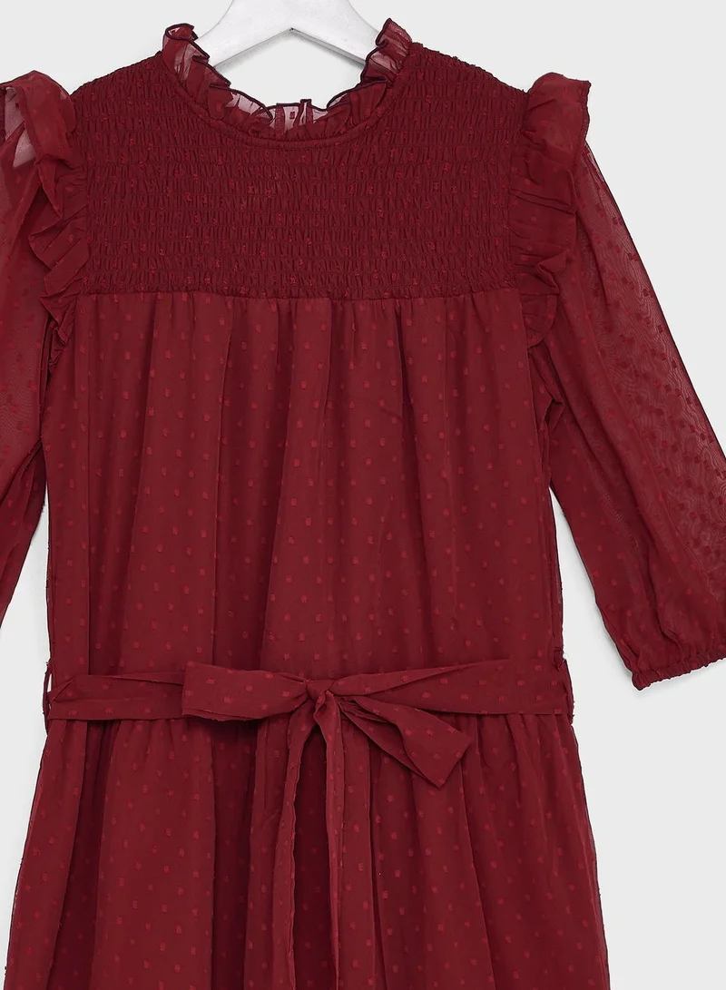 Pinata Girls Lace Detail Dress