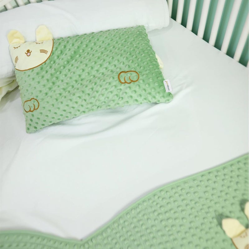 كوتون هوم وسادة أطفال مخملية ناعمة من قطن هوم - تصميم كرتوني لطيف - Image 4