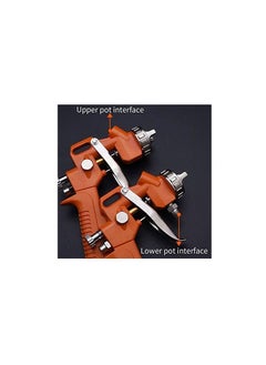 Harden Harden Pneumatic Air Spray Gun Touch Up Paint Sprayer Gravity Feed Spray Gun Auto Car Furniture Finishing Coat Painting Spraying Tool (1000 Ml)  - Image 2