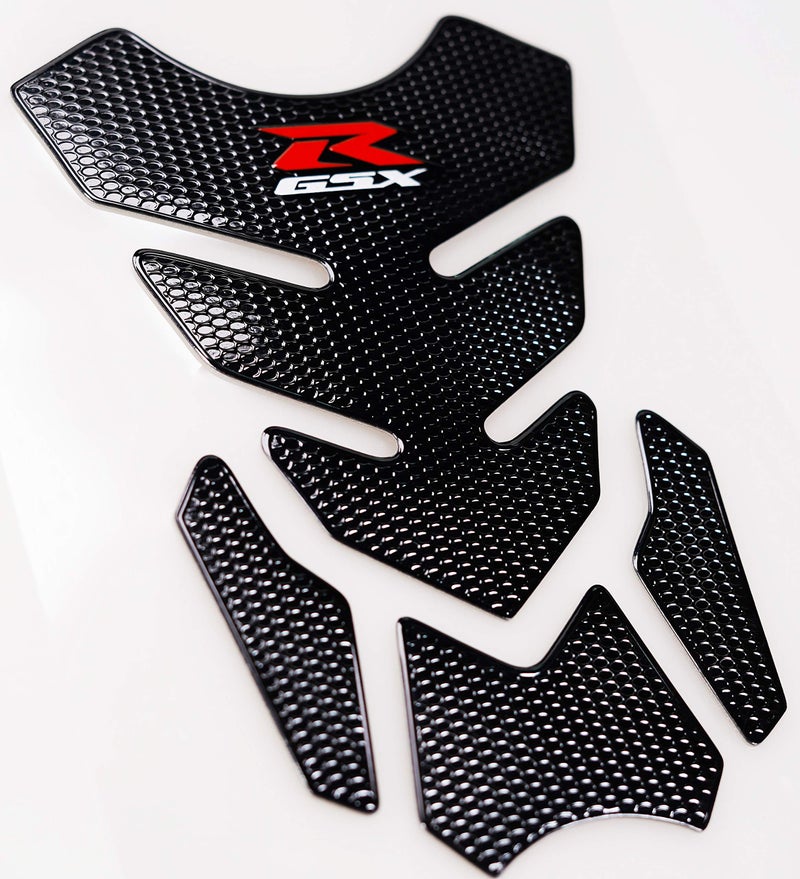 REVSOSTAR Motorcycle Sticker Protector Decal, Fuel Gas Cap, Tank Pad, Protector for GSXR600, GSXR750, GSXR1000 - 3 Pcs Per Set - Image 2