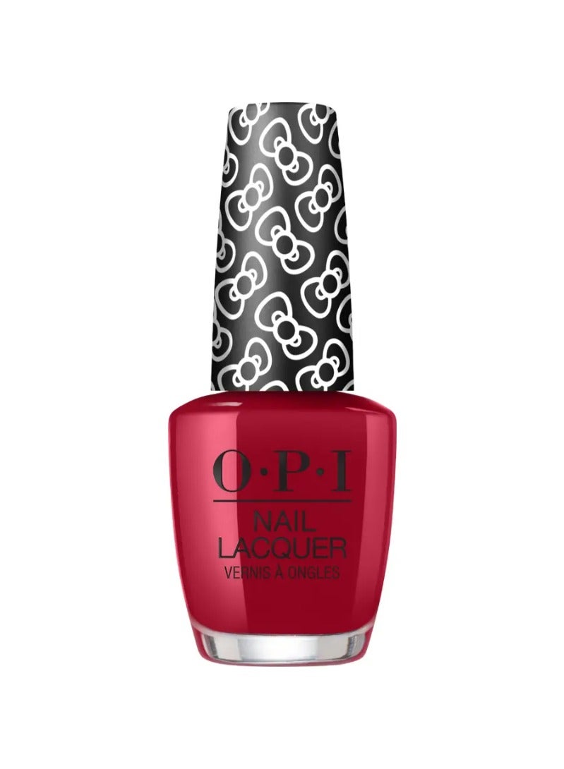 Opi Nail Lacquer A Kiss On The Chic Hrl05 15 Ml