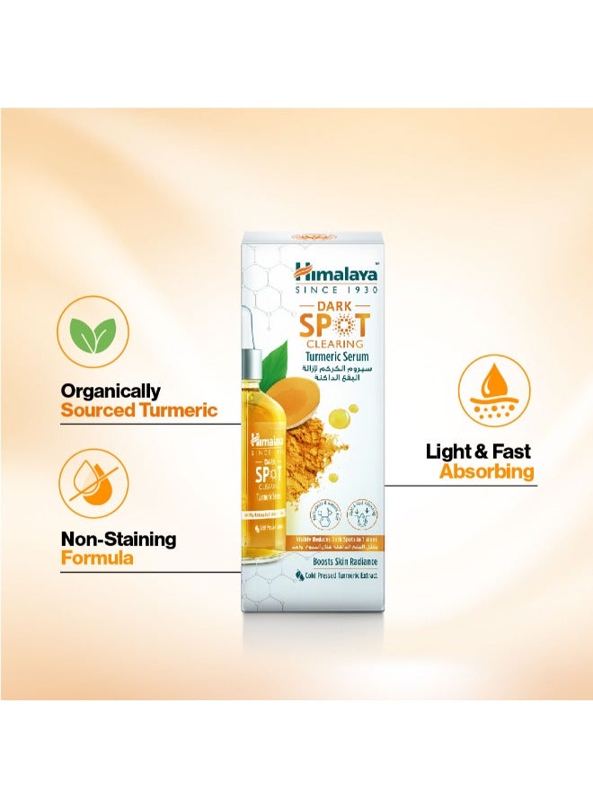 Himalaya Dark Spot Clearing Turmeric Serum 30ml - Image 2