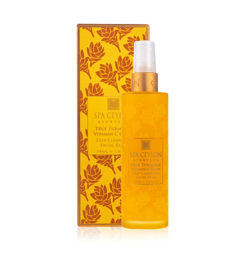 SPA CEYLON True Turmeric Vitamin C Glow Deep Cleansing Facial Balm | for Normal To Dry Skin | Ayurveda | for Blemished | Pigmented | And Uneven Skin - Image 2