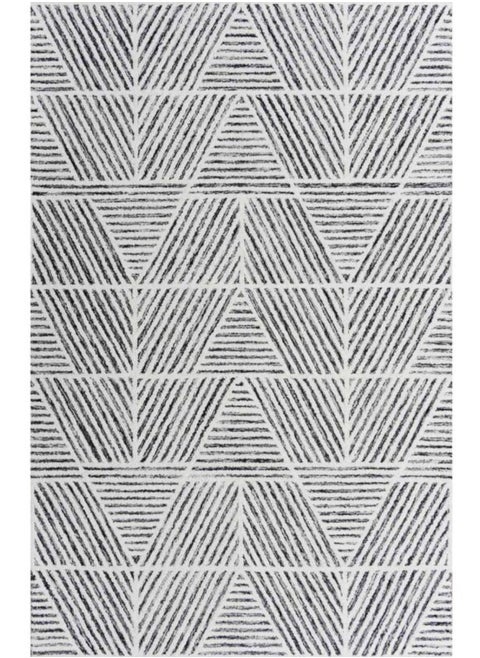 AH036A Hand Tufted Carpets Indoor Living Dining Bedroom Room and Gallery Area Rugs Loop Cut Pile Wool and Pet yarn, Rectangle