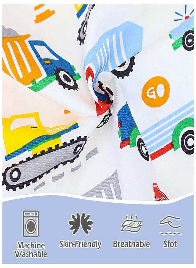 Baby Amabc 2 Pack Crib Sheets 52in x 28in | Bedding for Cot Bed Soft Breathable Cotton Sheets for Standard Crib and Toddler Mattresses, Nursery Sheet - Image 5