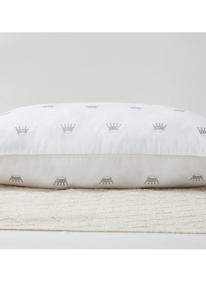 noon east High Quality Pillow Made Of Microfiber With Microfiber Filling Size: 50×75 Cm, Weight: 1200 Grams. White - Image 2