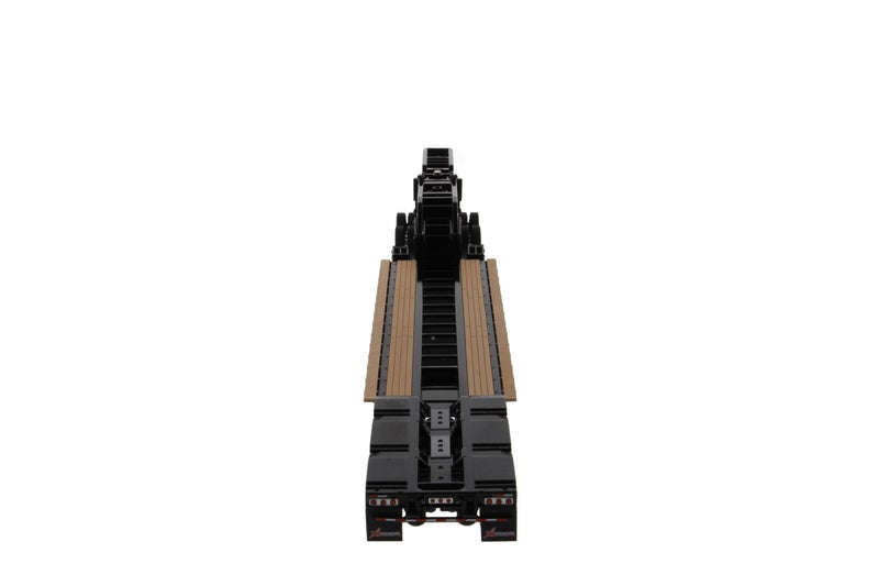 Diecast Masters XL 120 Low-Profile HDG Outrigger Style Trailer with Jeep and 2 Boosters Transport Series 1/50 Diecast Model 91033 - Image 4