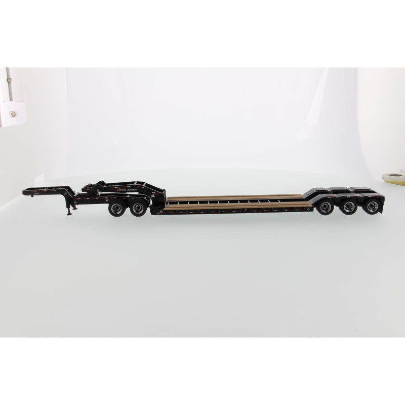 Diecast Masters XL 120 Low-Profile HDG Outrigger Style Trailer with Jeep and 2 Boosters Transport Series 1/50 Diecast Model 91033 - Image 2