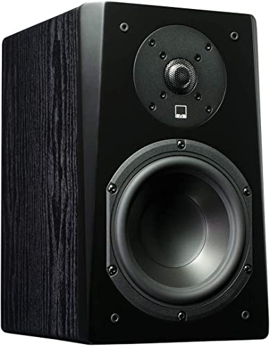 SVS Prime Bookshelf Speakers - Pair (Premium Black Ash) - Image 3