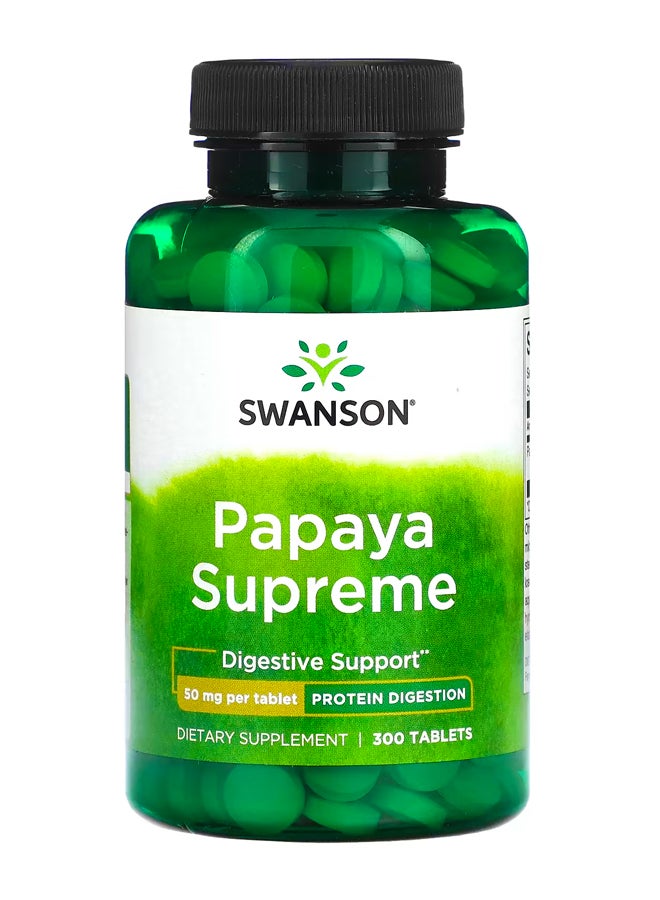 سوانسون بابايا سوبريم ، 50 ملجم ، 300 قرص