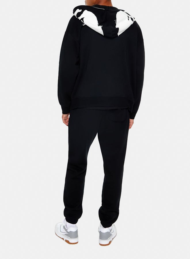 FOREVER 21 Stitched-On Bones Joggers  - Image 3