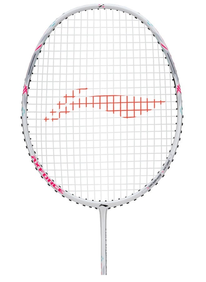 Li-Ning Li_Ning Axforce Light Cannon 6U Badminton Racket Strung (White) - Premium Padel Tennis Racquets for Performance, Durability and Everyday Use - Image 2