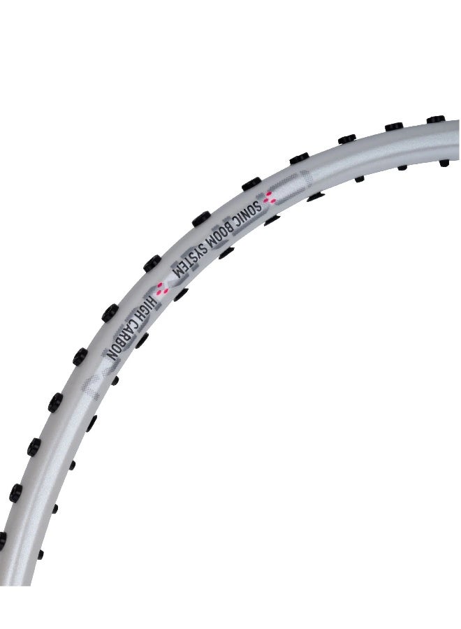 Li-Ning Li_Ning Axforce Light Cannon 6U Badminton Racket Strung (White) - Premium Padel Tennis Racquets for Performance, Durability and Everyday Use - Image 5