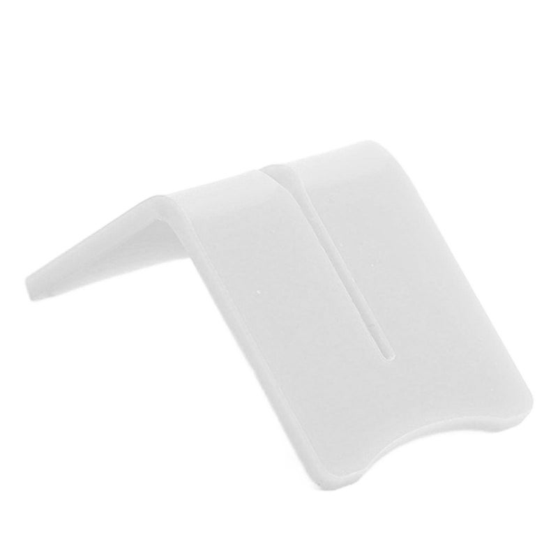 Photo Holder Acrylic V Shaped Desktop Picture Standing Holder for Fujifilm Photos White - Image 4