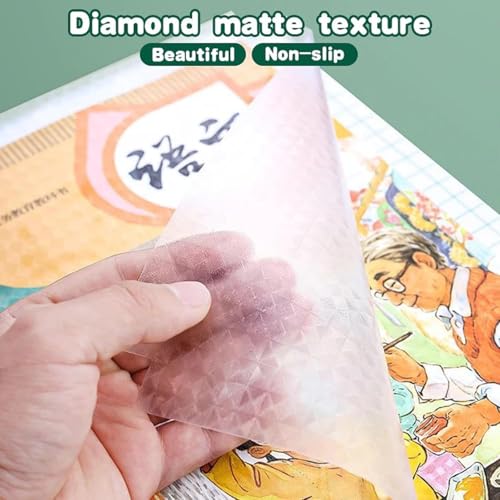 Nexllent Transparent Sticker Book Cover Film Clear Matte for Craft,Waterproof School Textboo Case Cover Can Be Cut Self-Adhesive Book Cover Paper Sticker Book Film [30 Pcs- 3 Different Sizes - 10 Each] - Image 4