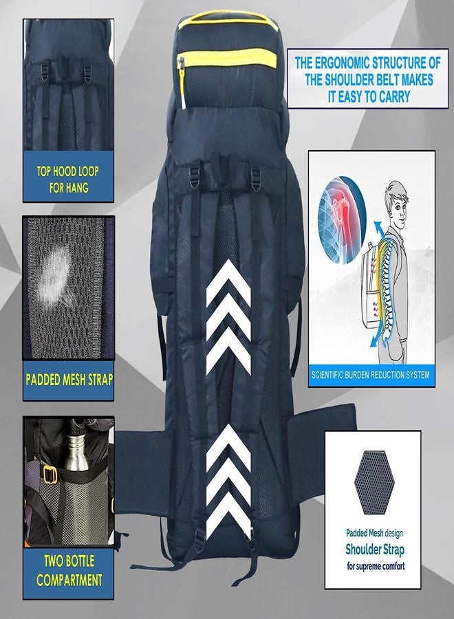 Hyper Adam 75 LTR Rucksack Bags For Men Travel Backpack For Hiking Trekking Camping Multi Design Comfy Back Support - Image 5