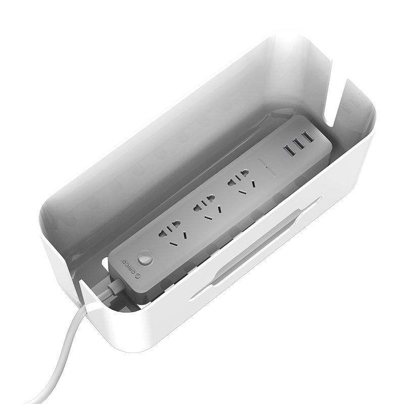 Orico Cmb-18 Separating Design Abs Electrical Socket Storage Box Power Cable Manager Case With Phone / Tablet Holder For Desk, Living Room, Office, Bedroom - Image 5