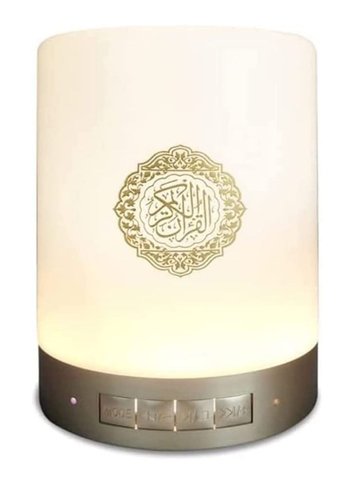 Quran Speaker Touch Lamp, 4 in 1 Bluetooth Speaker with 7 Colors LED Light, Quran Recitations and Song, FM Broadcast - Image 1