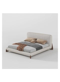 AWD Premium Faux Fur White Bed Soft and Cozy Plush Bedding for a Luxurious Sleep Experience Elegant, Stylish, and Hypoallergenic  Bed with Fluffy Texture Perfect Bedroom Decor and Comfort  - Image 4