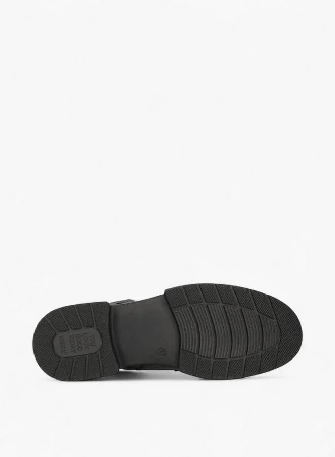 MEXX Solid Lace-Up Ankle Boots