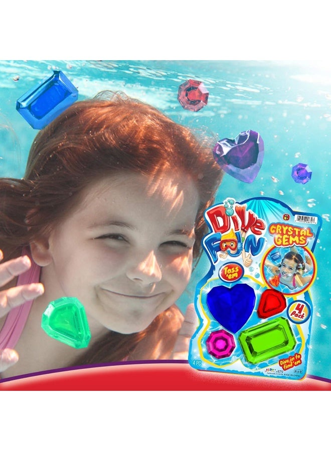 JA-RU Diving Gems Dive Crystals Diving Toys - Image 4