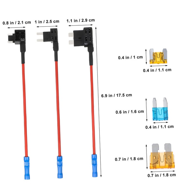 Micro Fuse Tap Kit with Inline Holders for Easy Vehicle Circuit Addition Enhanced Safety - Image 3