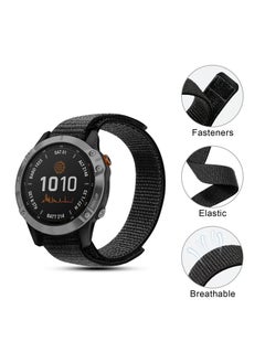 Y&D Watch Band Strap for Fenix 5 6 22mm Loop Nylon Wrist Quick Dry Ultralight Sport Plus Pro Forerunner 935 945 Quatix Gear S3 Galaxy 46mm 3 45mm  - Image 2