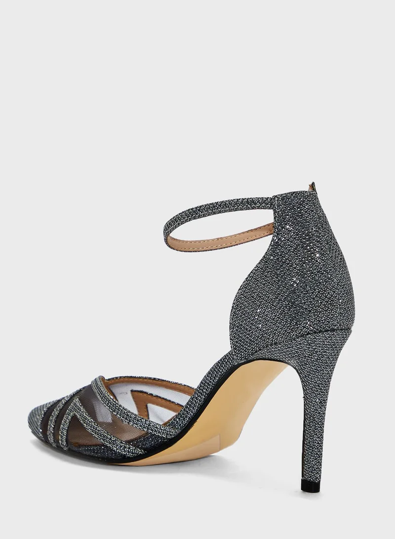 Dune London Ankle Strap High Heel Sandals