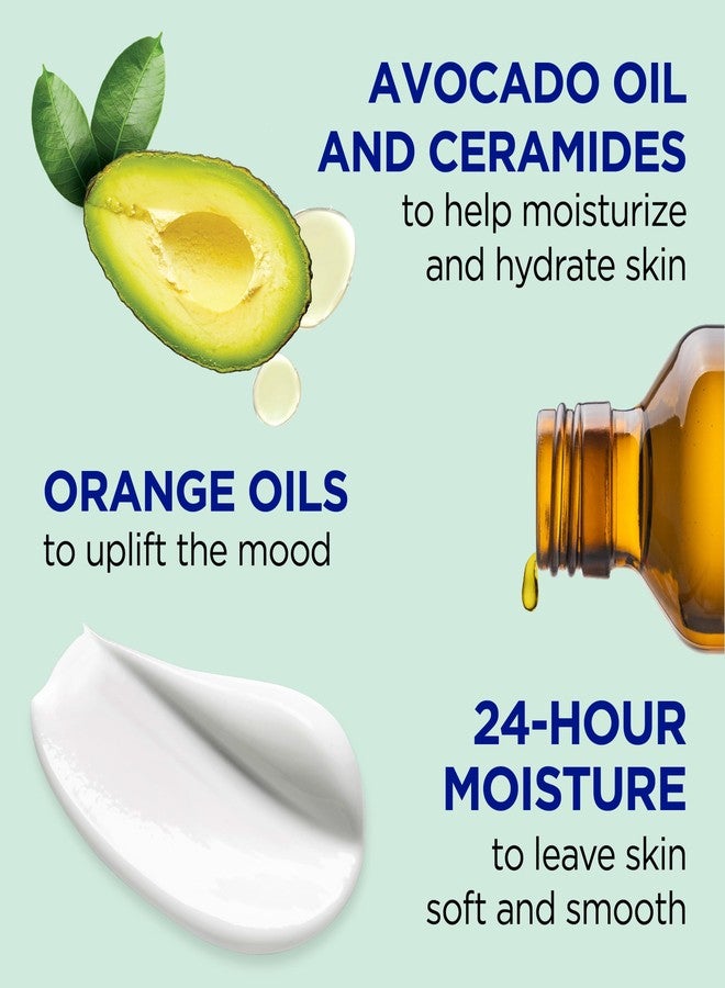 Dr Teal's Body Lotion, Glow & Hydrate Ceramides & Avocado Oil, 18 fl oz (Pack of 3) - Image 2