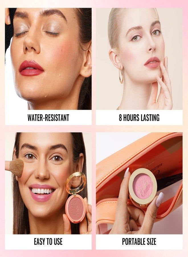 Oulac Blushers for Cheeks Make up, Mauve Rose Cream Bulsh Suitable for cool-toned skin, Long-Lasting Fade & Sweat Resistant, Vegan & Cruelty-Free, N11 Fatal Seduction - Image 4