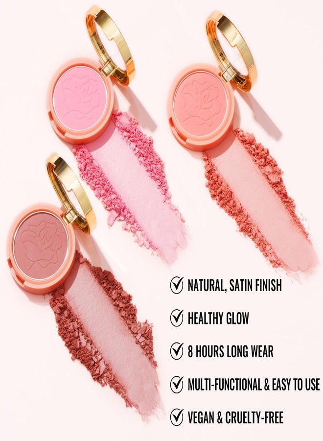 Oulac Blushers for Cheeks Make up, Mauve Rose Cream Bulsh Suitable for cool-toned skin, Long-Lasting Fade & Sweat Resistant, Vegan & Cruelty-Free, N11 Fatal Seduction - Image 5