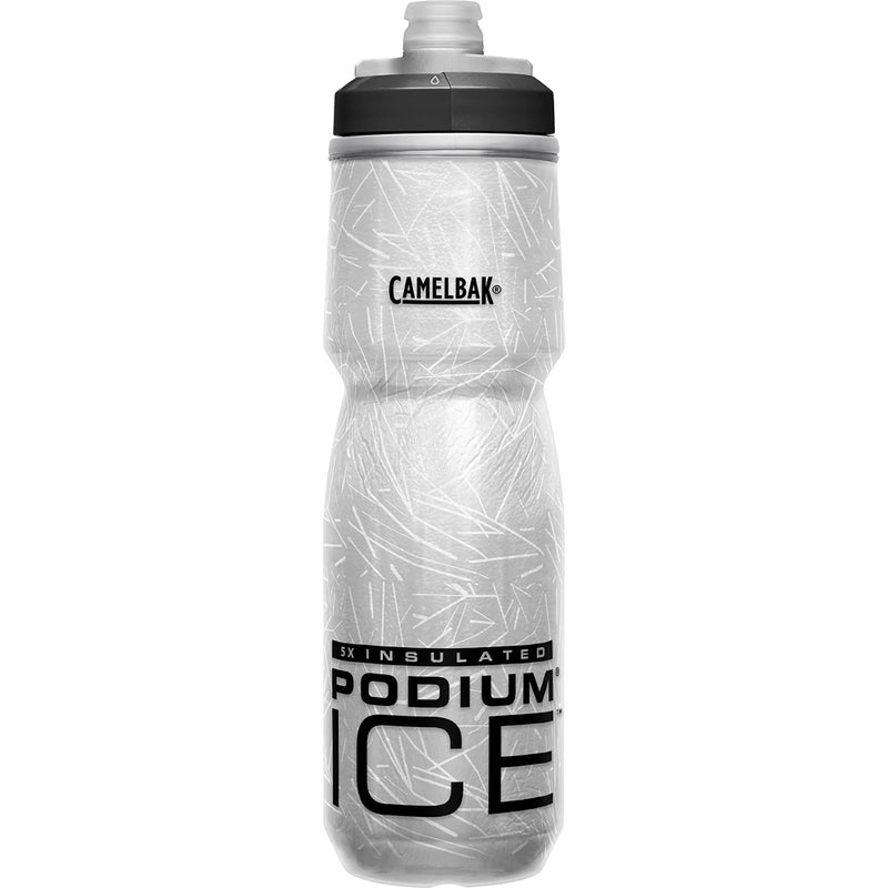 CamelBak Podium Ice Bike Bottle 21oz - Insulated Squeeze Bottle  Black