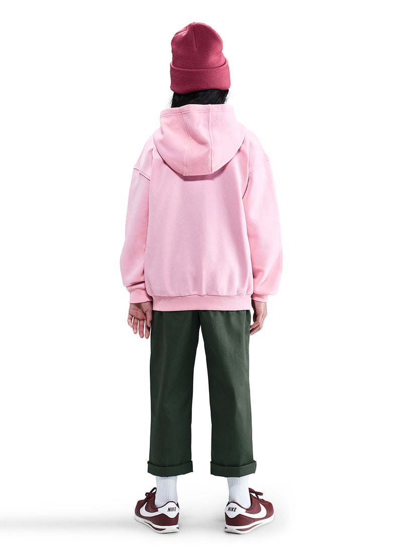 Nike Kids Nsw Club Fleece Oversized Hoodie - Image 2