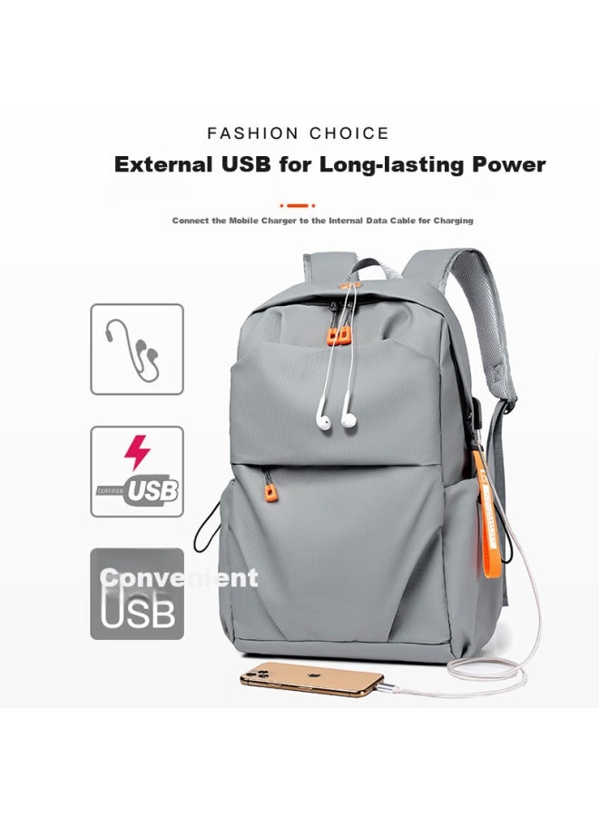 Scogolf Sports Large Capacity Men's Business Laptop Backpack Casual Travel Multifunctional Student Gym School Bag - Image 2