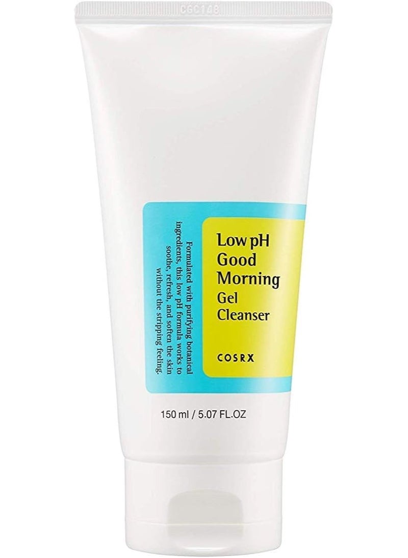 COSRX Low Ph Good Morning Gel Cleanser - Oil Control, Deep Cleansing, Skin Refreshing 150ml - Image 1