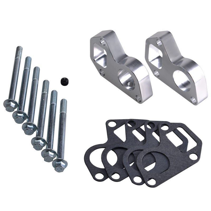 CNRAQR LS Water Pump Spacers kit Adapter Swap Kit Compatible with Camaro LQ4 LS1 53l LSX LQ9 LS6 L33 LS2 Engine Series