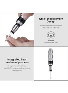 Inditrust Inditrust 7Pcs Impact Screwdriver Set MultiPurpose Chrome Vanadium Steel Portable Screw Driver Chisel Bits Professional Tools  - Image 3