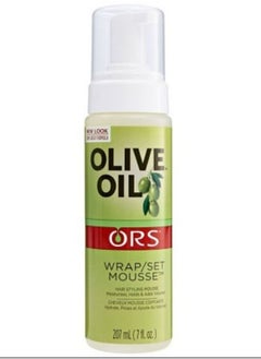 ORS Olive Oil Wrap Set Mousse Protective Style 