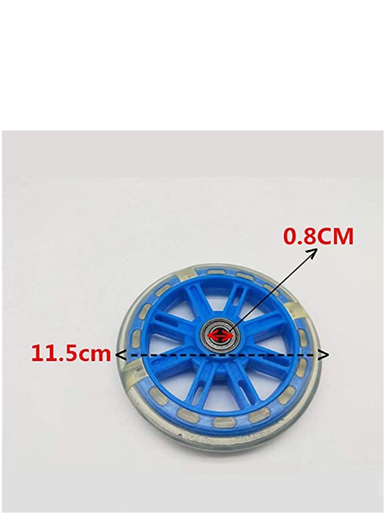 Generic Bicycle Training Flash Wheels, Children's Bike Stabilizers Support Wheels Bike Steel Frame for 12 14 16 18 20 Inch Kids Riding Safety Equipment  - Image 3