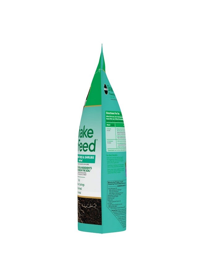 ميركل-جرو Miracle-Gro Shake 'N Feed، غذاء للنباتات المزهرة والشجيرات، للنباتات المزروعة في الأرض وفي الحاويات، نباتات مزهرة محبة للأحماض، 8 رطل.  - Image 3