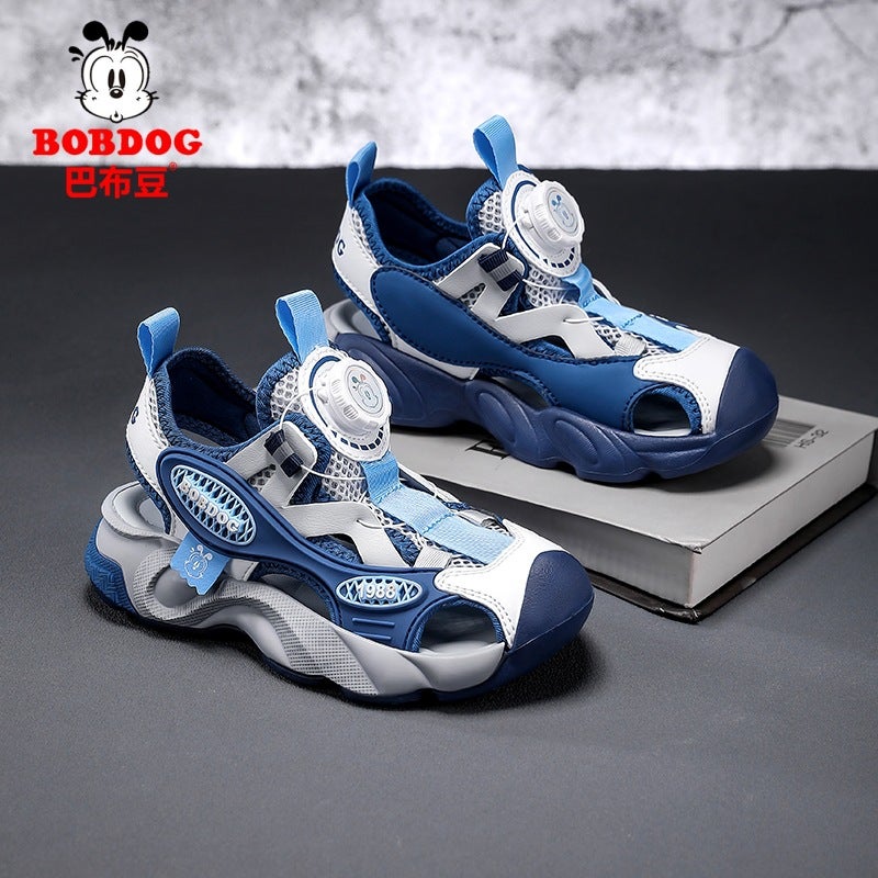 Babu Beans Boys Sandals Non-Slip Anti-Collision Children'S Toe Sandals Girls Soft-Soled Beach Shoes - Image 3