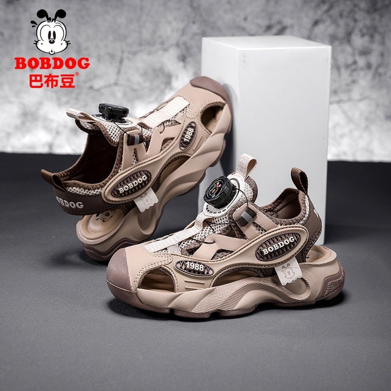 Babu Beans Boys Sandals Non-Slip Anti-Collision Children'S Toe Sandals Girls Soft-Soled Beach Shoes - Image 4