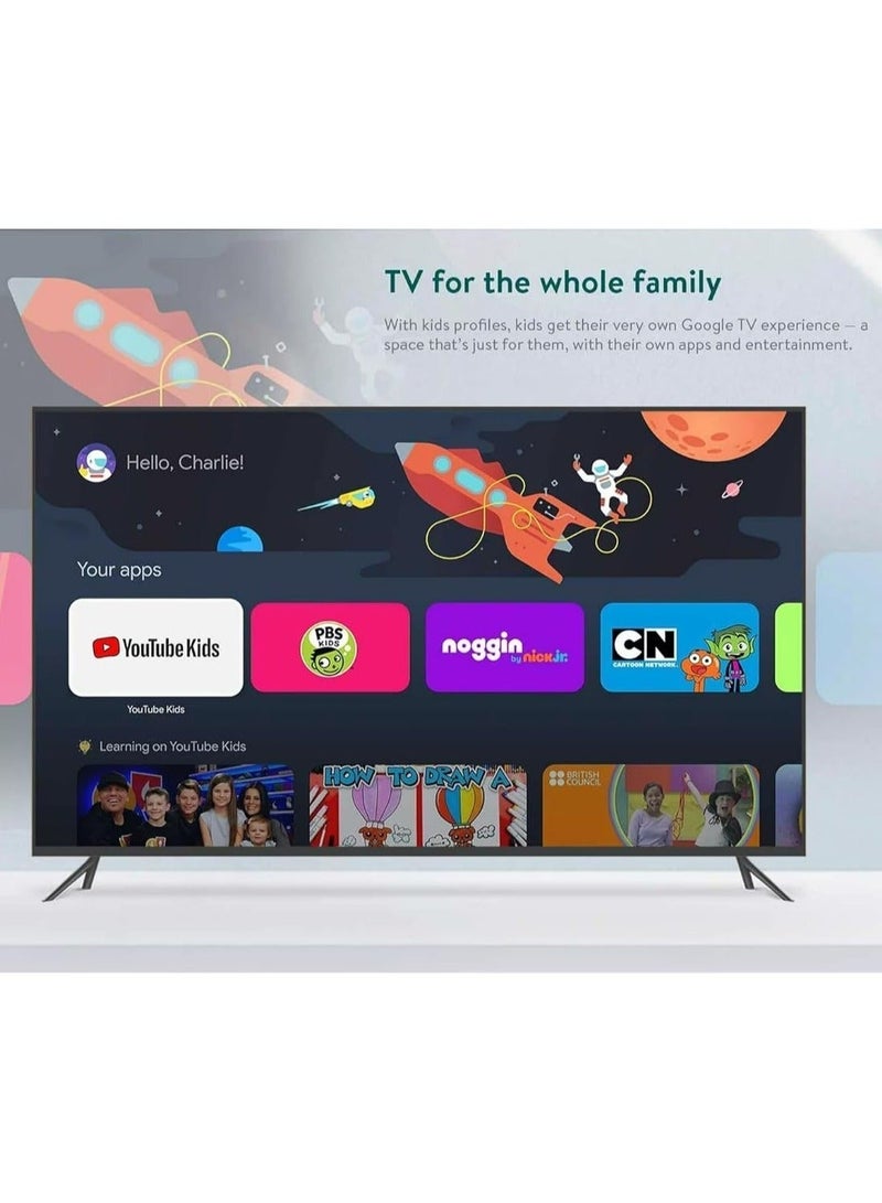 او ان ان جهاز بث عالي الدقة بالكامل من Google TV مع دعم Chromecast Dolby Audio وDTS وذاكرة وصول عشوائي 2 جيجابايت ومساحة تخزين 16 جيجابايت - Image 4