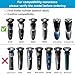 innobeaut Replacement Heads Compatible with Philips Norelco 5000 Series, SH50 Replacement Blades for Philips Norelco SH50 Shavers, HQ8 Head for Norelco 5000 Shaver - Image 3