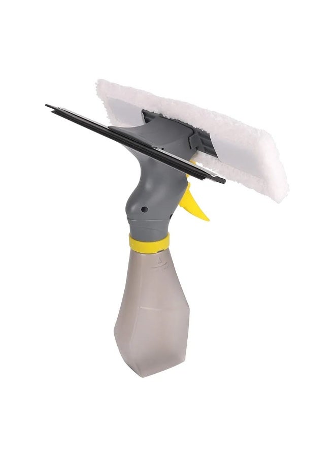 كلاسي تاتش ممسحة نوافذ مطاطية، منظف زجاج - أداة تنظيف شاملة لصيانة الزجاج بسهولة مع وظيفة الرش المدمجة - Image 4