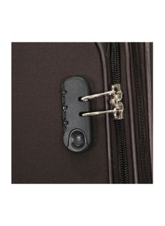 GIORDANO Giordano Trolley Bags 3 PCS Set Softside Spinners,Brown  - Image 4