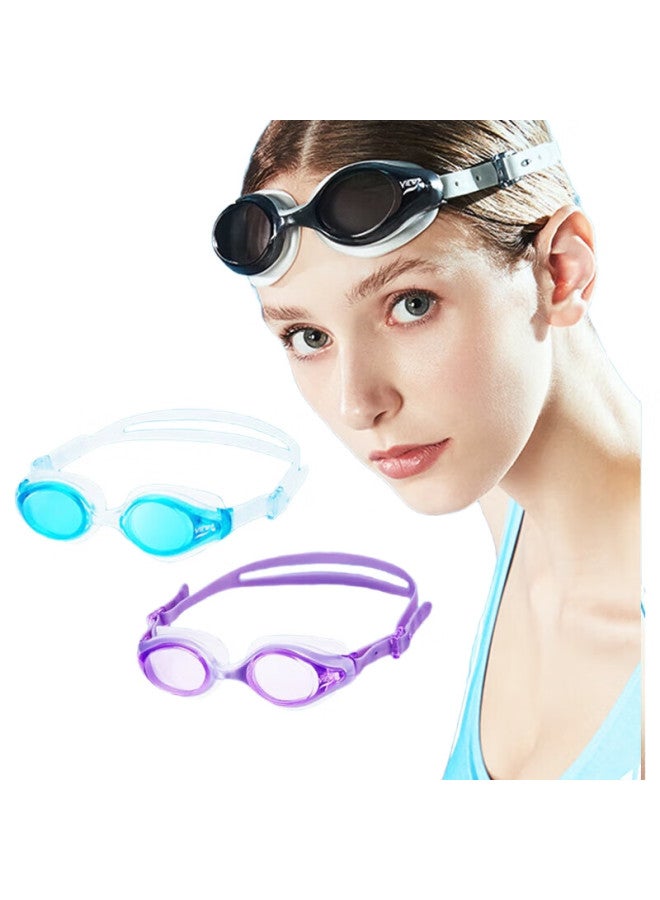 View Tabata Women'S Casual Swimming Goggles, High-Definition Anti-Fog, 10X Anti-Fog, Swimming Glasses, Diving Equipment Set, No Pressure Marks - Image 3