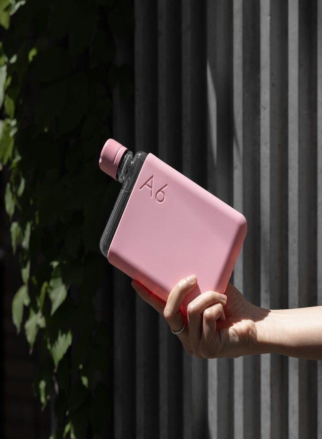 memobottle A6 (Cherry blossom) Bundle - 12oz (375ml) - Bottle, silicone sleeve & lid | Compact Water Bottle For Bags & Small Pockets | BPA Free Tritan | Modern, Minimalist | For Gym & Work - Image 5