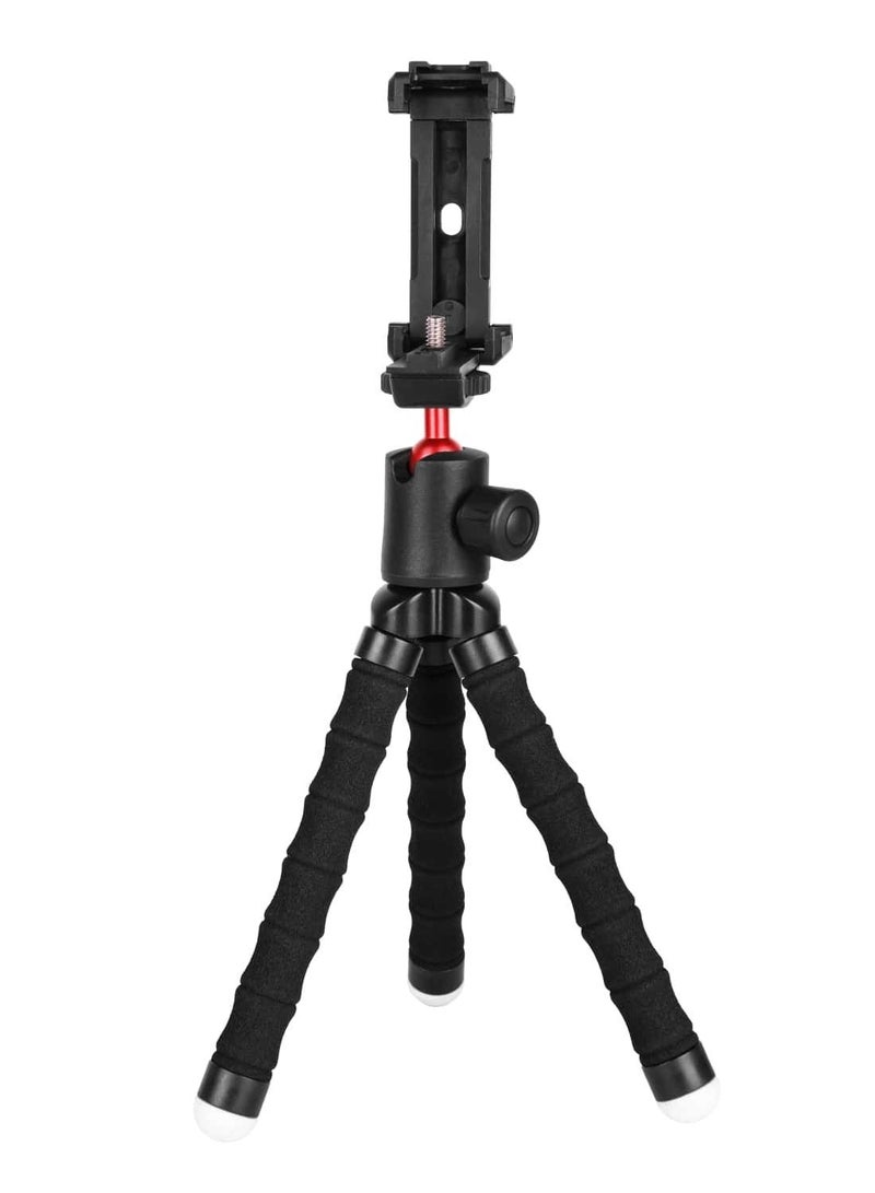 porodo Table Tripod with Phone Holder - Black - Image 5